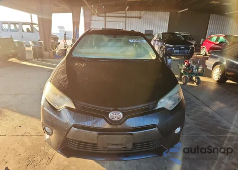 2015 Toyota Corolla L из США, поврежденный, VIN 5YFBURHE5FP289540